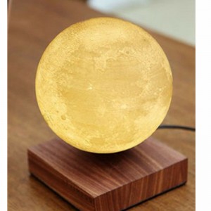 houten magnetische zwevende maanlamp 6 inch zwevend maanlicht voor cadeau